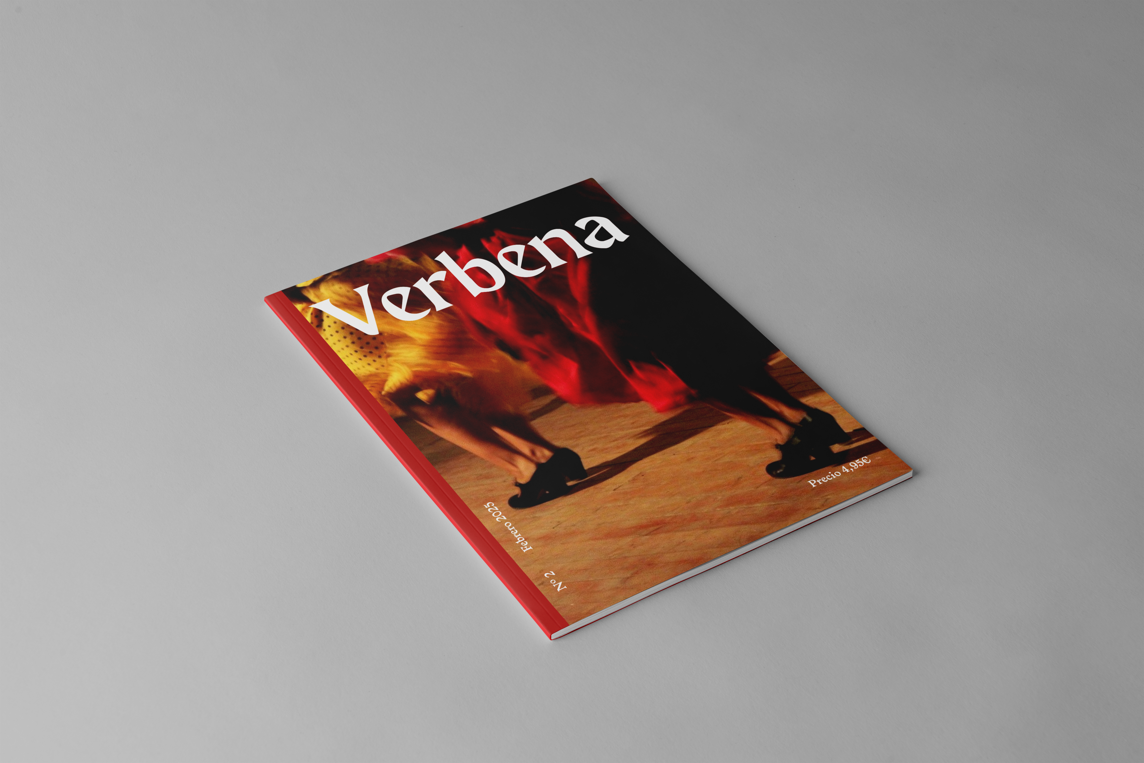 Mockup de la portada de Verbena